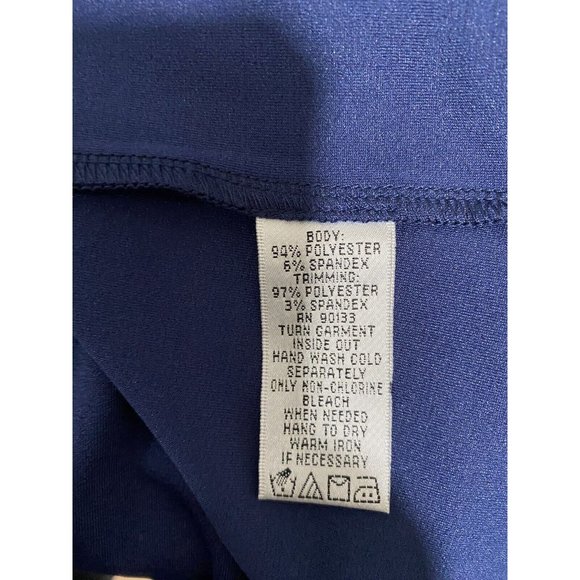 Bob Mackie Women’s Cardigan And Tank Set Navy Blue Zebra 2-piece Artsy Size Xl - Picture 15 of 15